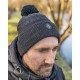 Caciula Matrix - Grey Sherpa Bobble Hat